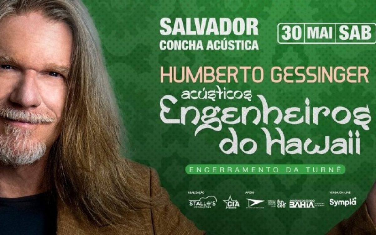 Humberto Gessinger faz neste sábado show da turnê acústica