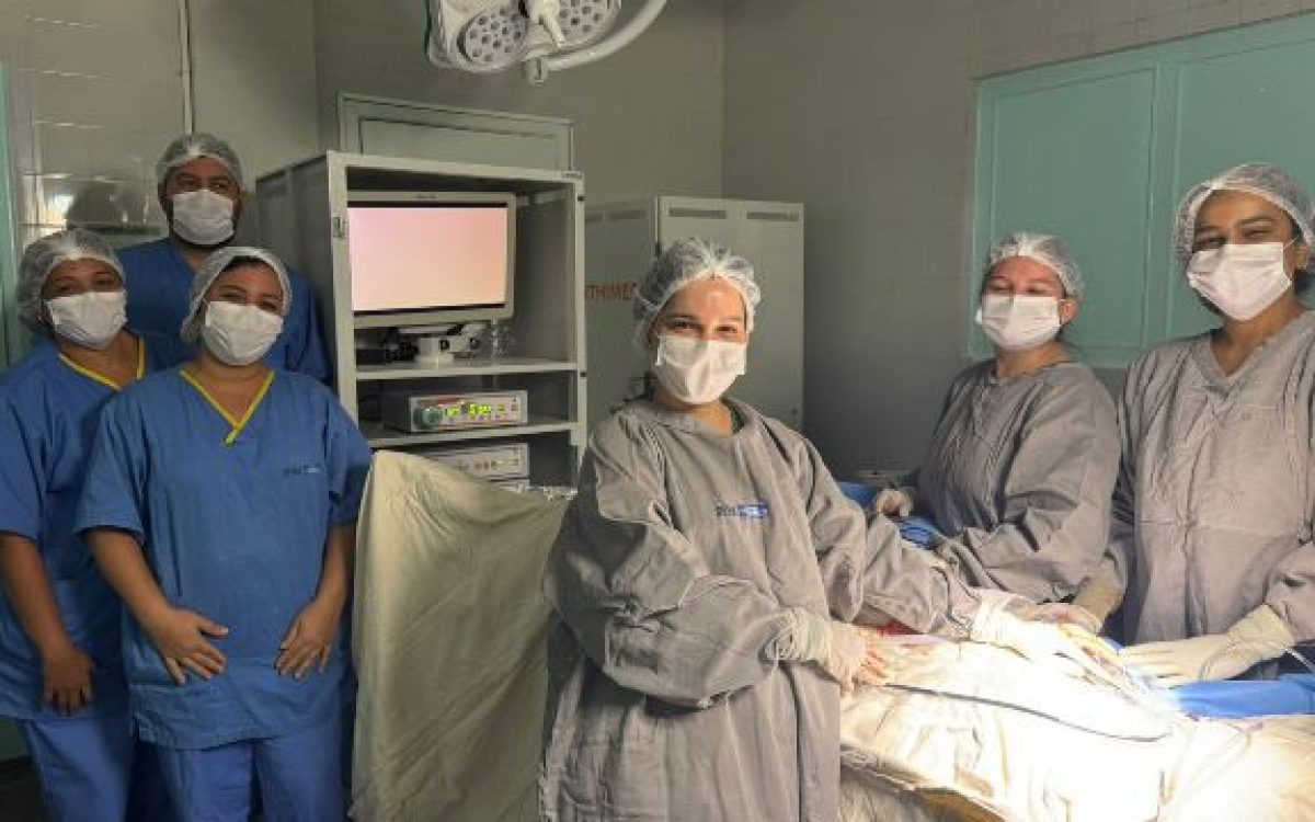 IPERBA realiza primeira cirurgia ginecológica por videolaparoscopia e avança na assistência à saúde da mulher