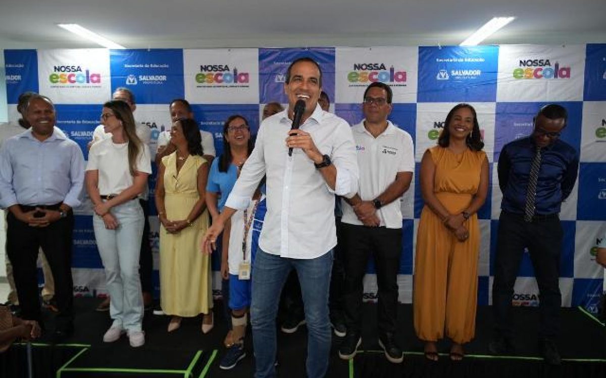 Prefeitura de Salvador inicia ano letivo com entrega de escola no Lobato com capacidade para 800 alunos