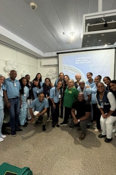 Janeiro Branco: Unidade de saúde em Salvador promove momento de cuidado voltado aos próprios profissionais