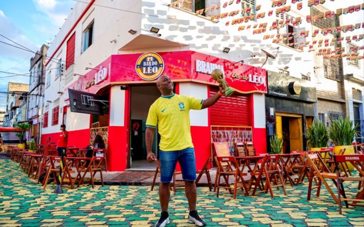 BAR DO LÉO É ESCOLHIDO PELA BRAHMA PARA RECEBER O PROJETO RUA Nº1 DURANTE A COPA DO MUNDO 2026