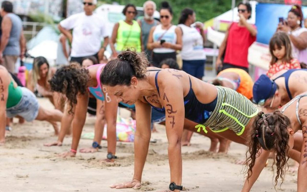 Em sua 3ª edição, Mar & Elas deve reunir mais de 150 mulheres na Praia da Preguiça neste domingo (26)