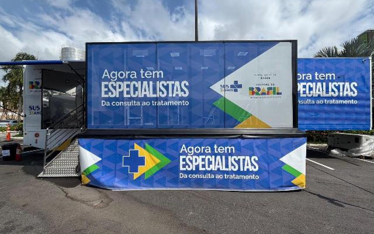 Ministério da Saúde leva para três municípios da Bahia Carretas de Saúde da Mulher e de Oftalmologia