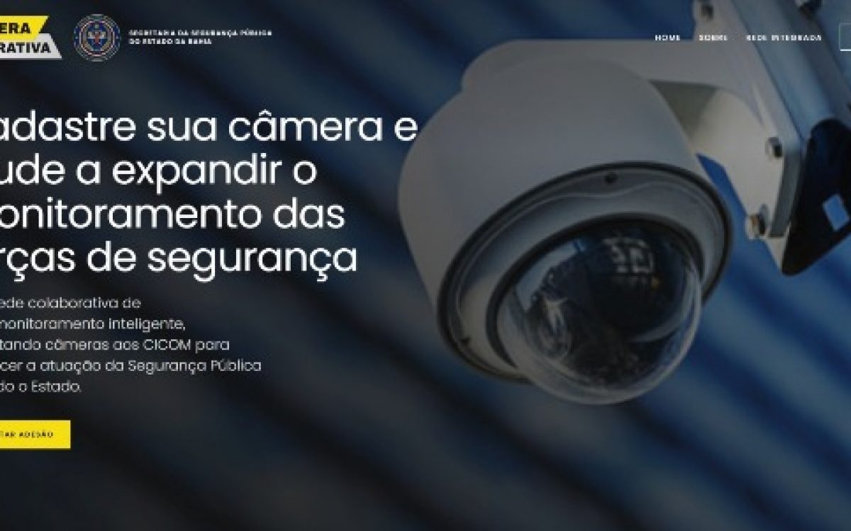 SSP lança novo site para empresas e condomínios integrarem câmeras com o Centro de Operações e Inteligência