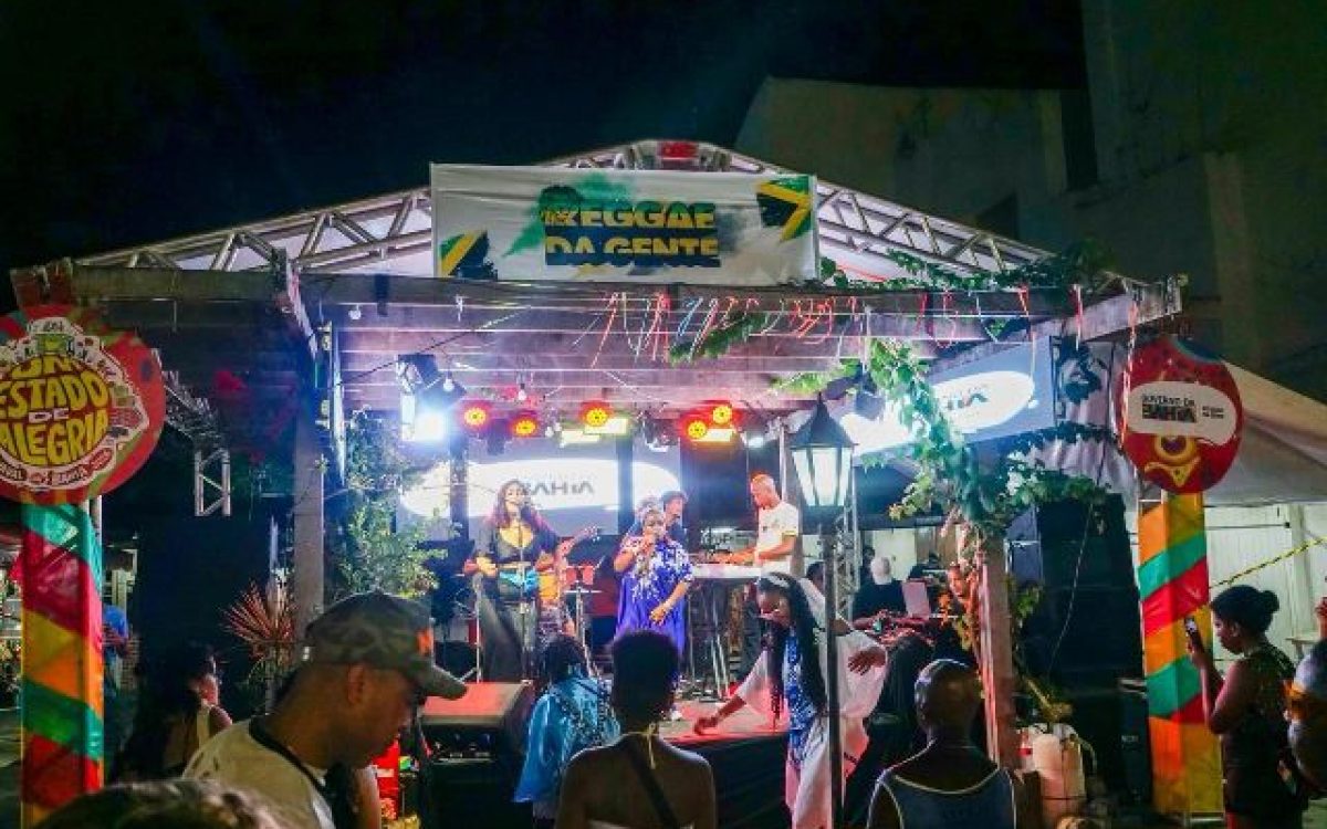 Pulsa Reggae estreia no Pelourinho para celebrar cultura roots no primeiro dia de Carnaval