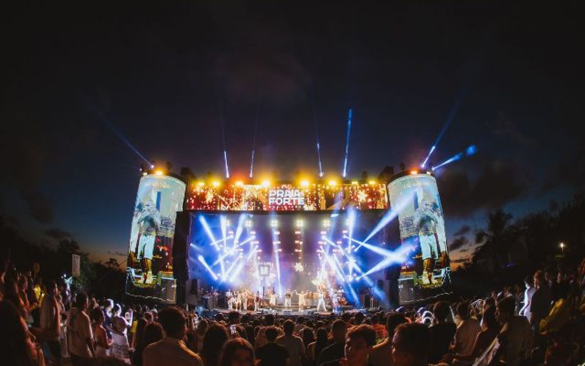 Réveillon Praia do Forte abre celebrações para a chegada de 2026 em grande estilo