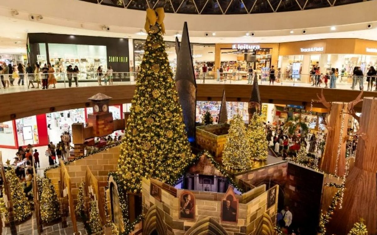 Shopping Paralela conquista o ouro no Prêmio Abrasce 2026 com Natal inspirado em Harry Potter