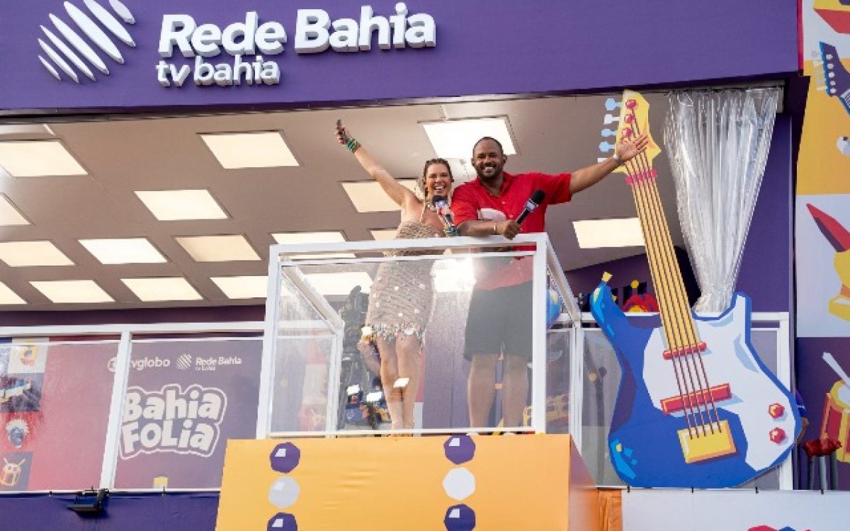 Com 111% a mais de audiência, Bahia Folia domina a TV e conecta 3,9 milhões de baianos