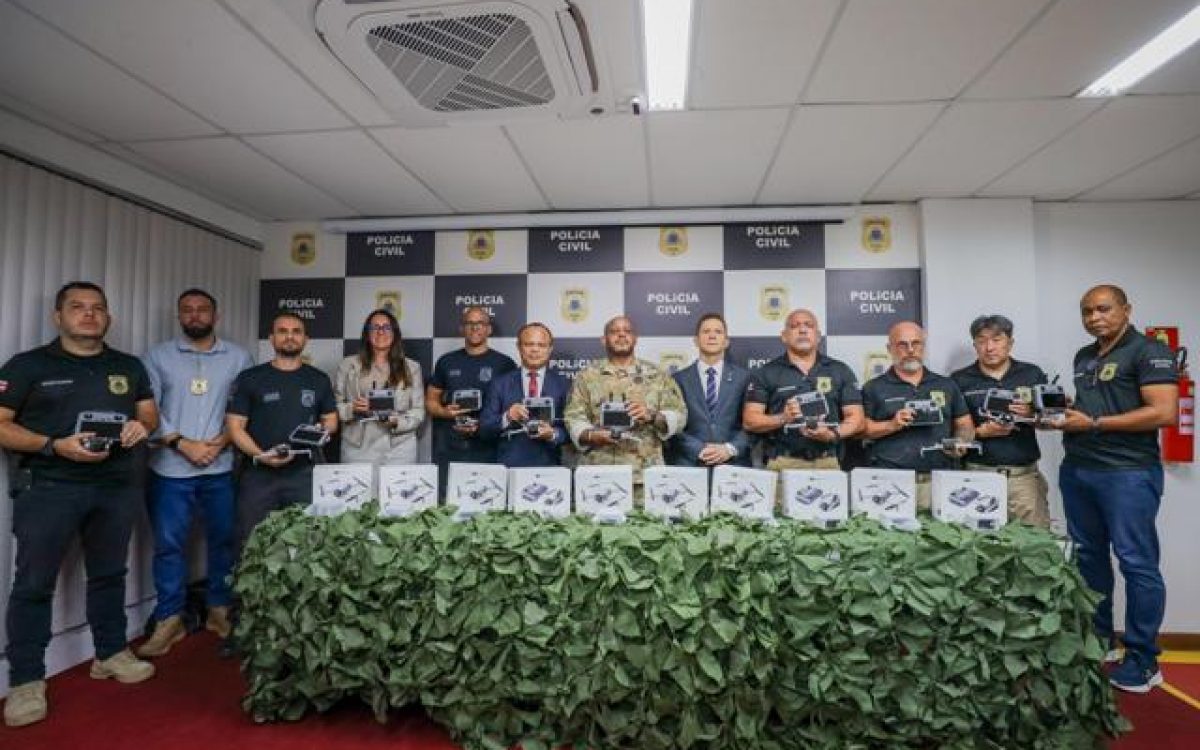 Operações da Polícia Civil serão reforçadas com utilização de drones