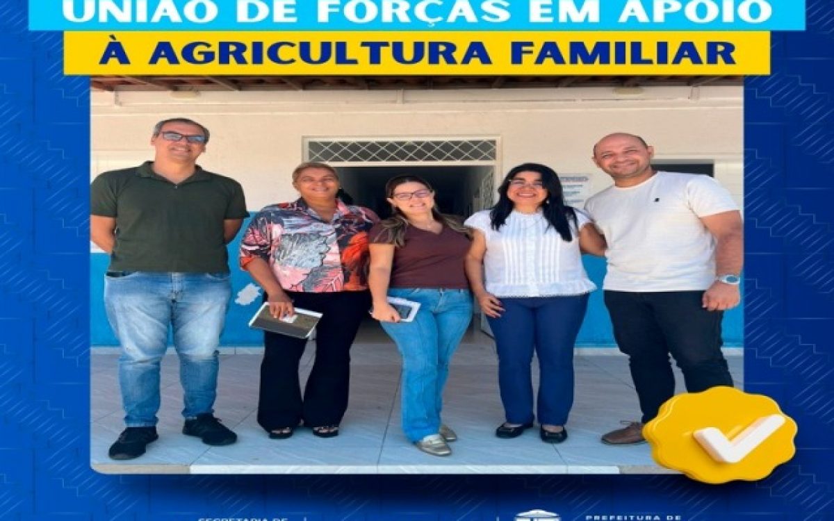 Prefeitura de Glória promove articulação para implantar o Programa de Aquisição de Alimentos (PAA)