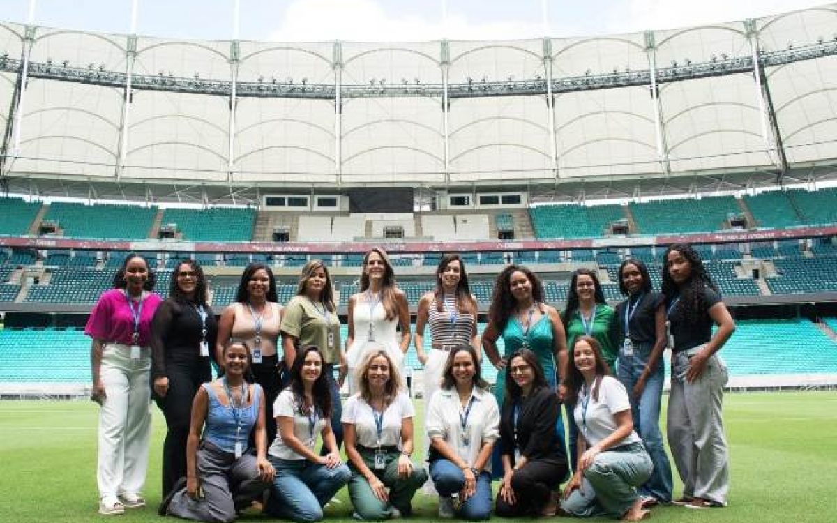 Liderança feminina na Arena Fonte Nova destaca legado na preparação para a Copa do Mundo da FIFA 2027
