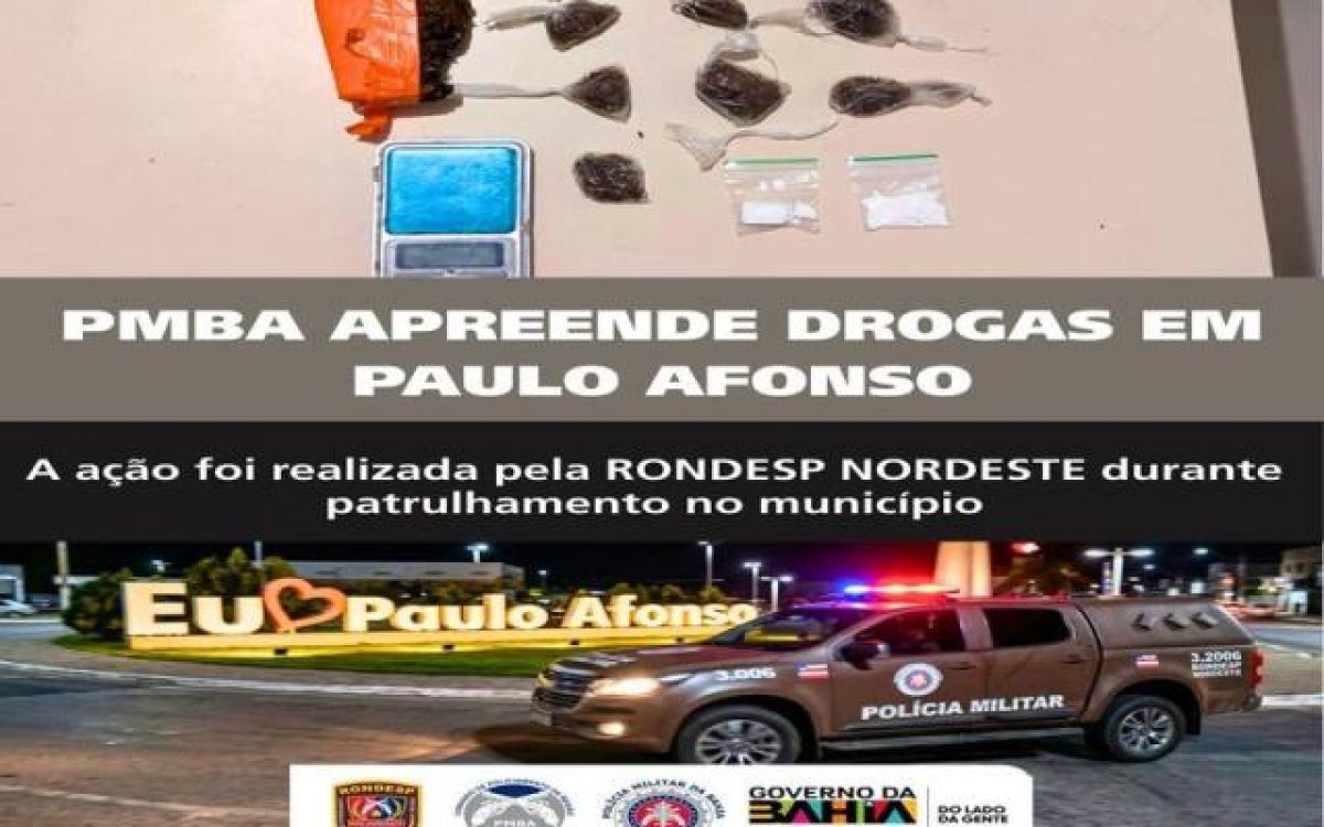 RONDESP NORDESTE APREENDE DROGAS E BALANÇA DE PRECISÃO NO BAIRRO TROPICAL