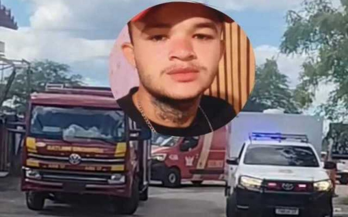 Bombeiros Militar resgata corpo encontrado sobre pedras embaixo da Ponte Metálica