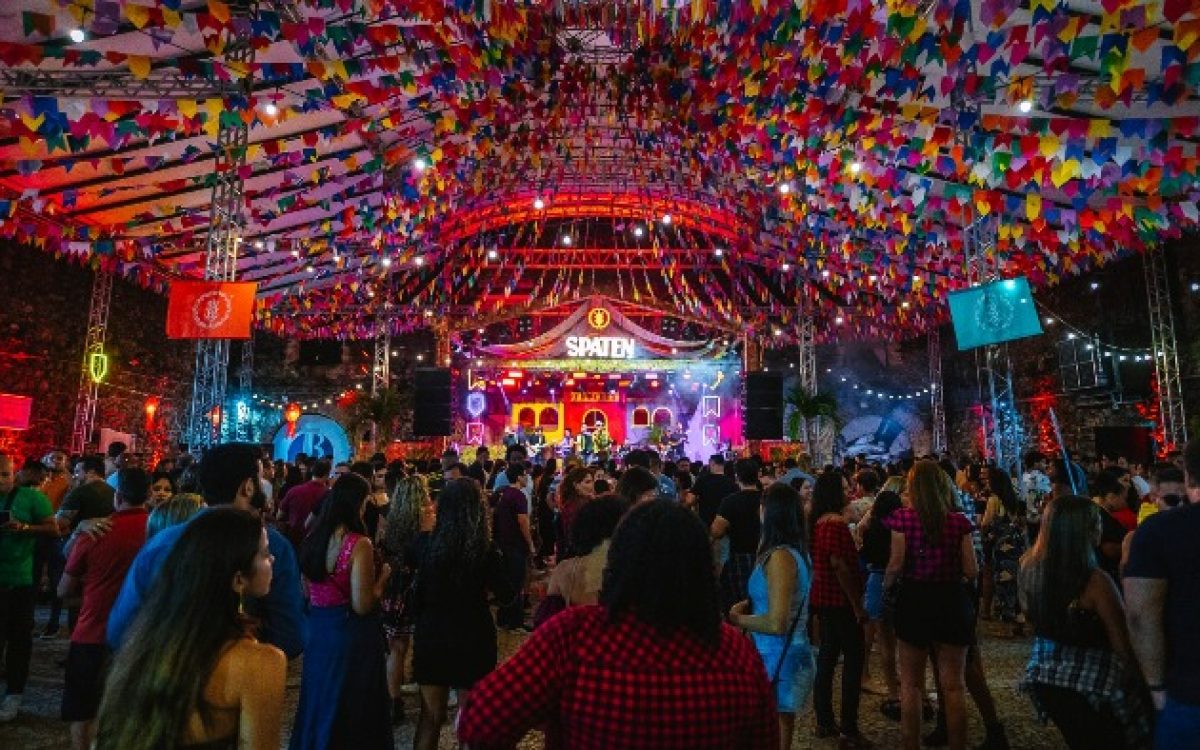 Arraiá do Biergarten leva forró, tradição e encontros ao Trapiche Barnabé