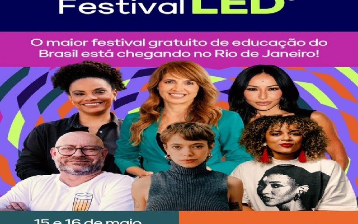 Está chegando! Falta uma semana para a edição comemorativa do Festival LED Globo no Rio de Janeiro!