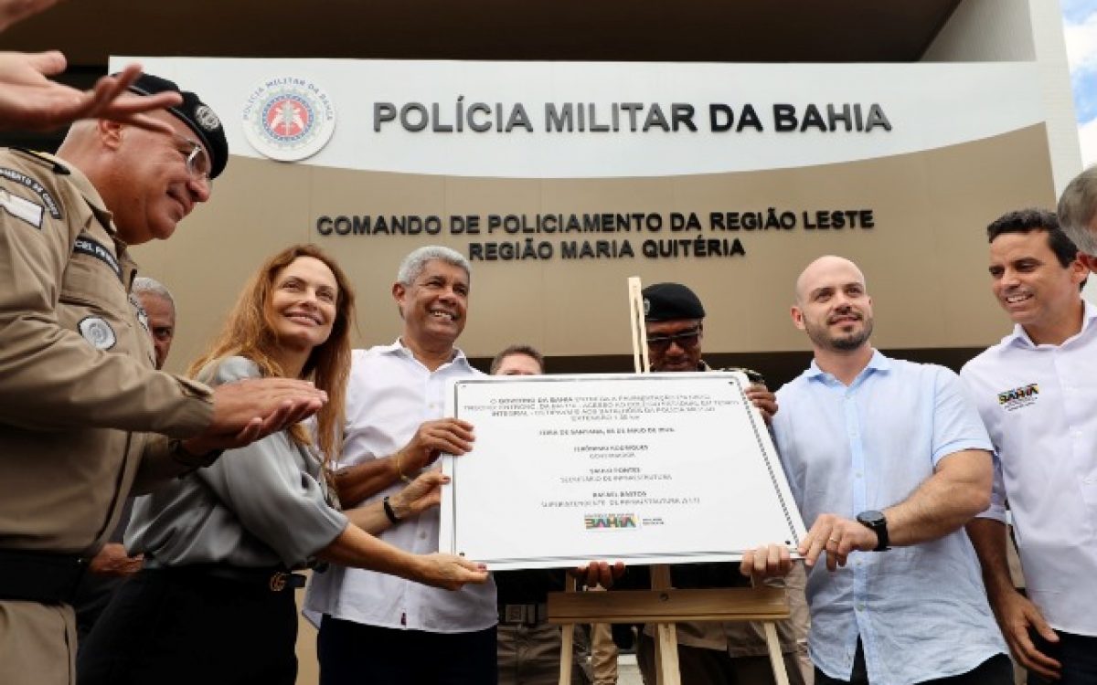 Governo da Bahia entrega obras de segurança, pavimentação e abastecimento de água em Andorinha