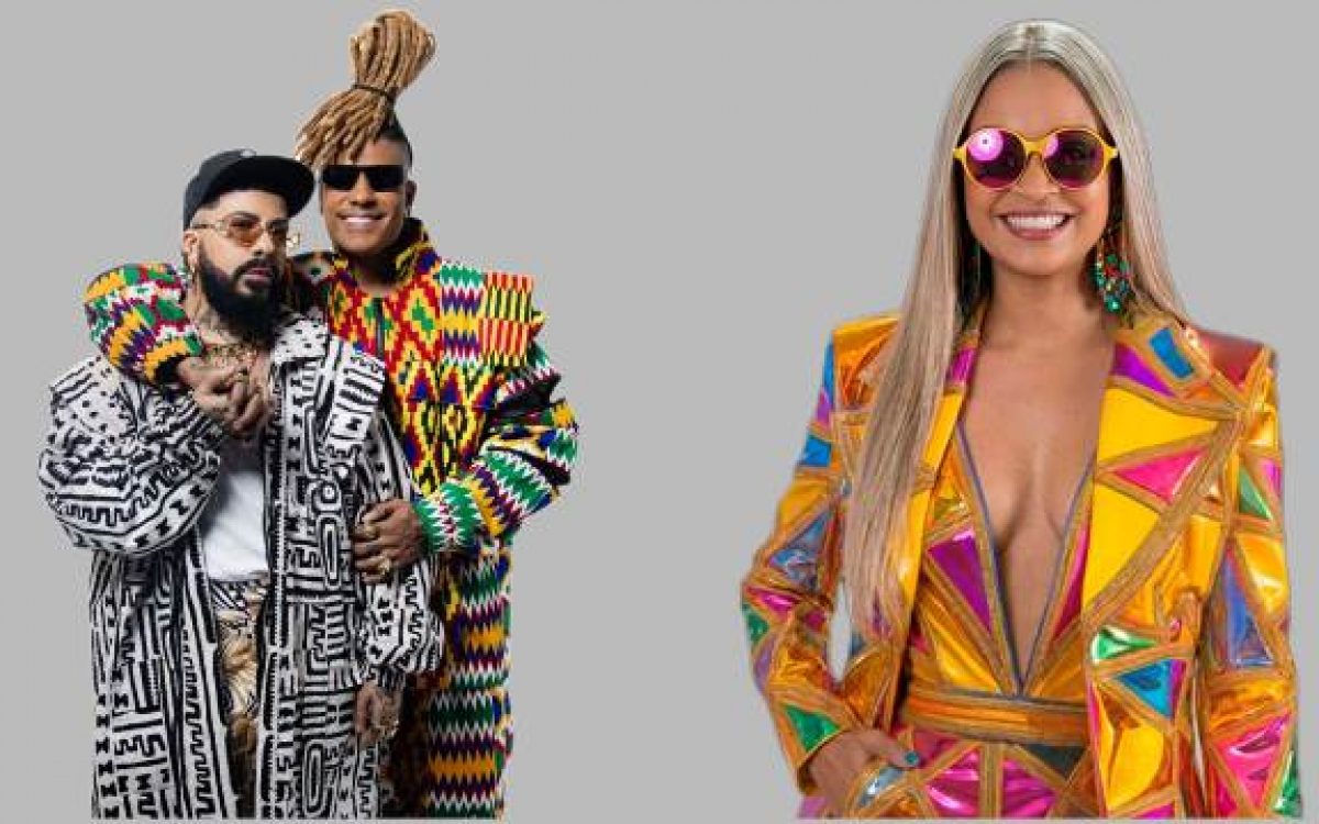 Meninos Rei assina figurinos da temporada junina de Nannda Fernandes, vocalista da banda Flor de Maracujá