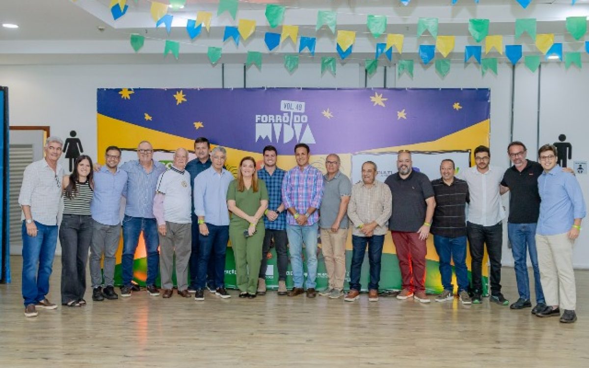 49ª edição do Forró do Mídia marca posse da nova gestão da Central de Outdoor Seccional Bahia