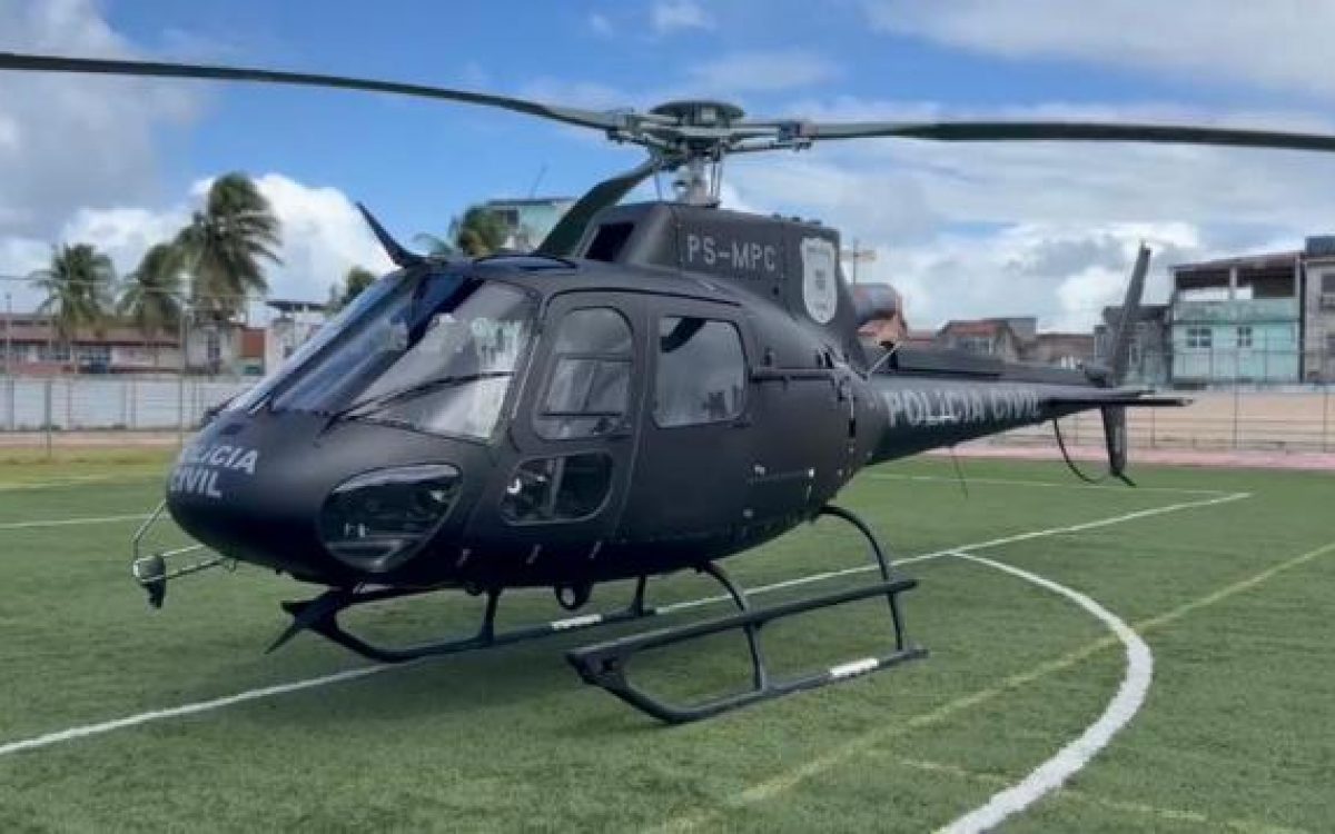 Polícia Civil da Bahia recebe primeira aeronave própria e amplia atuação em todo o estado