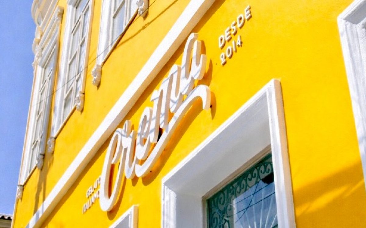 Crema Gelato reabre unidade do Rio Vermelho com visual renovado e menu ampliado