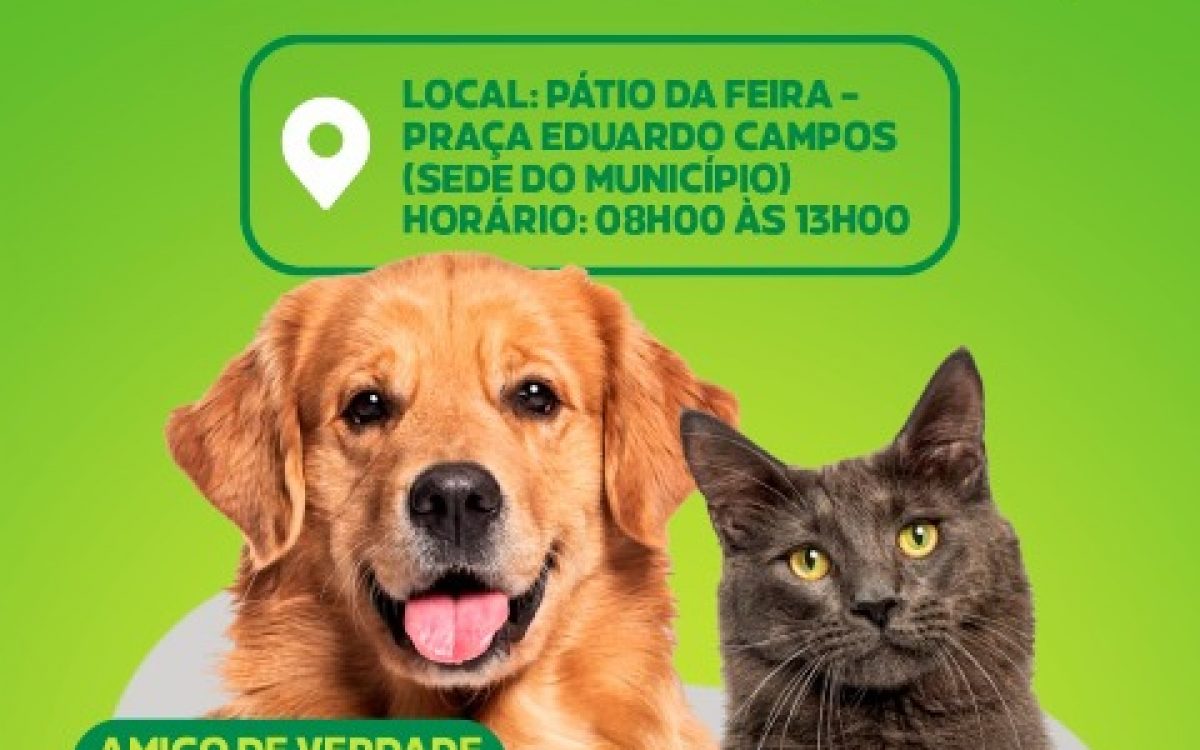 Glória terá Dia D de Vacinação Antirrábica no próximo sábado