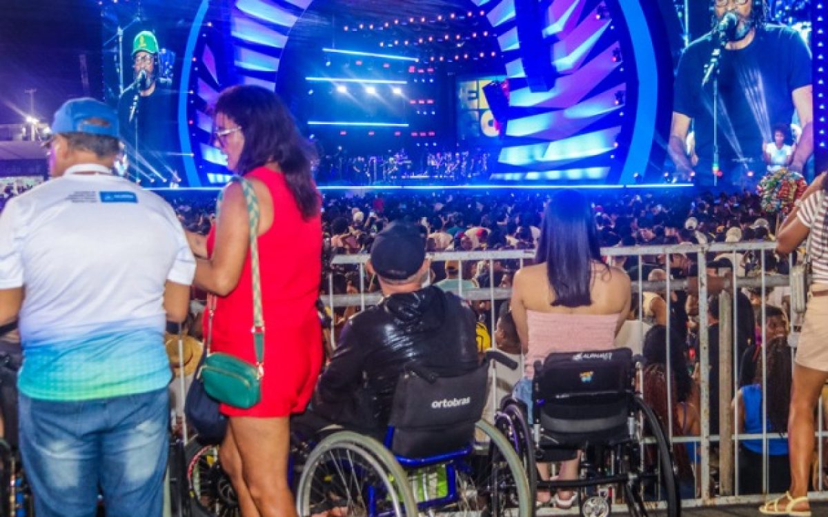 Camarote Acessível é opção segura para pessoas com deficiência no Festival Virada Salvador