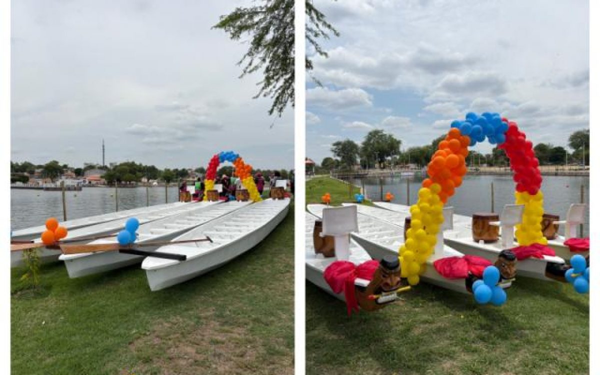 Prefeitura Municipal de Paulo Afonso entregou quatro novos barcos destinados à modalidade Dragon Boat