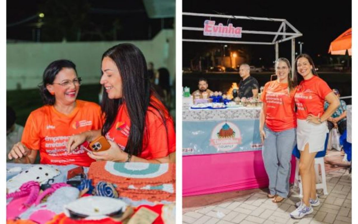 Vereadora Evinha fortalece empreendedorismo feminino com Esquenta Compre Delas durante lançamento da Copa Vela 2026