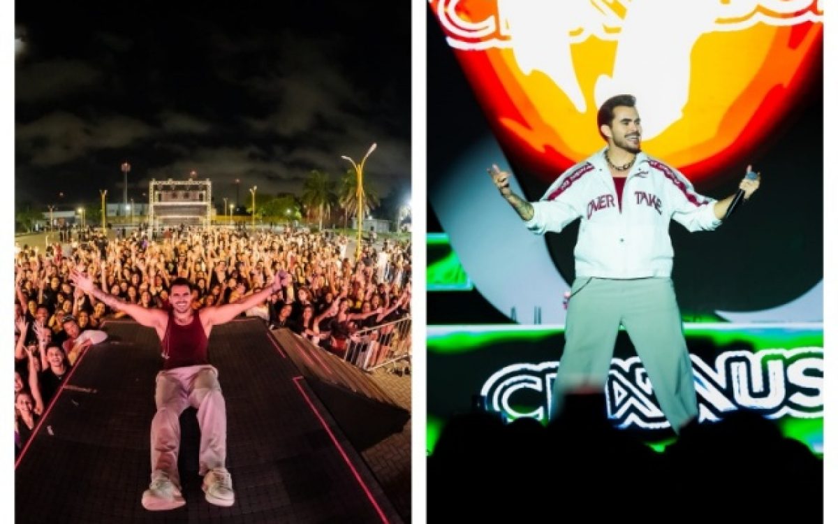 Chamuska leva música para percurso de corrida na Climinha Run em Salvador