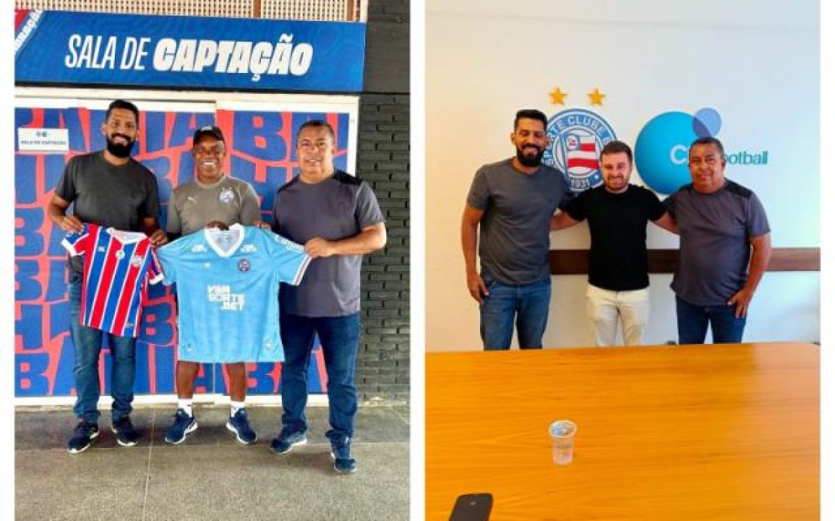 Coordenador de Esportes de Glória realiza visita técnica ao Esporte Clube Bahia e discute criação do Centro de Captação do Sertão