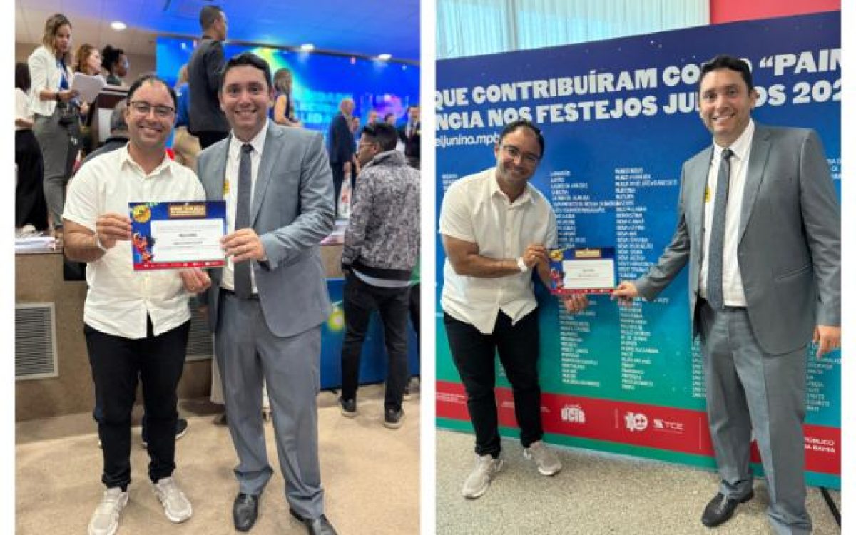 Prefeitura de Paulo Afonso recebe Selo Transparência nos Festejos Juninos 2025 do Ministério Público da Bahia