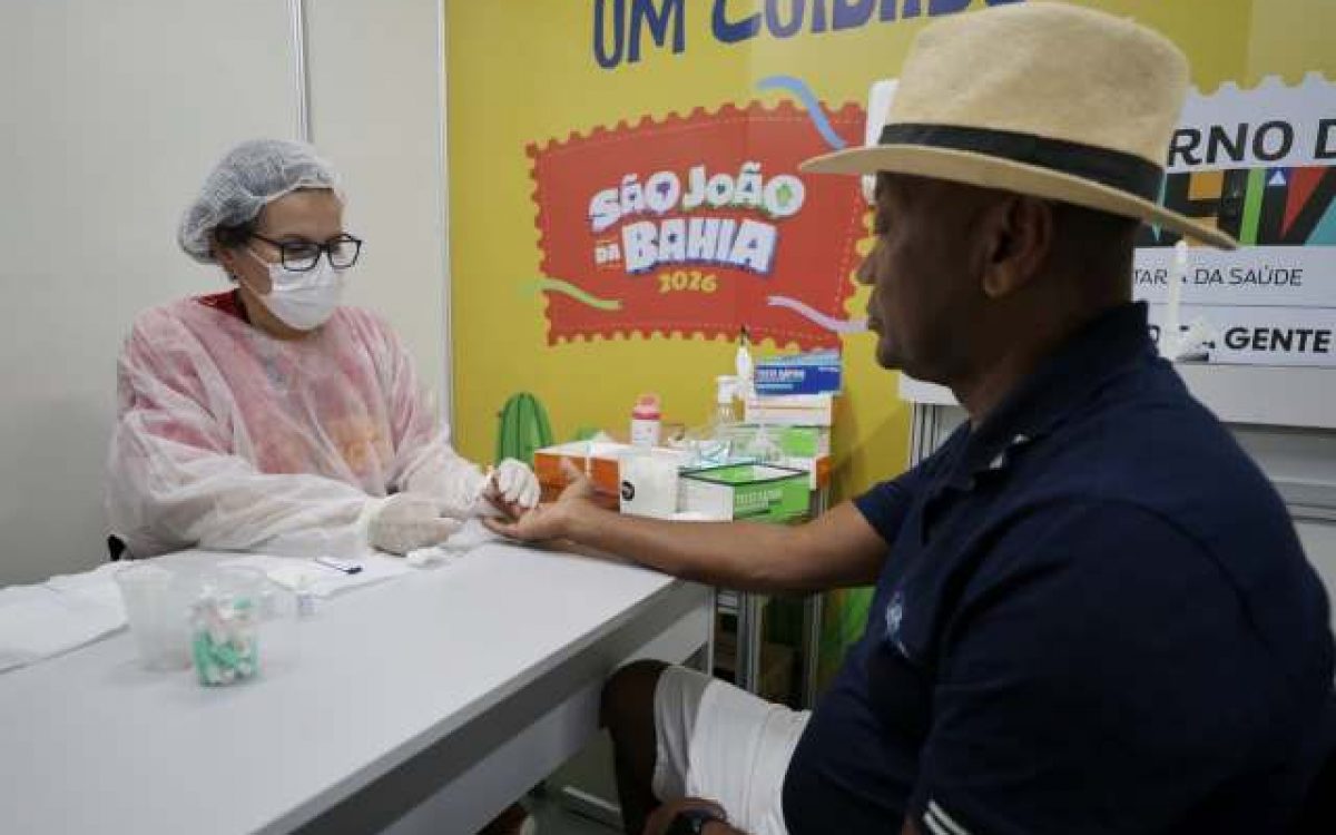 São João 2026: Sesab ultrapassa 44 mil testes para ISTs e reforça assistência à saúde em toda a Bahia