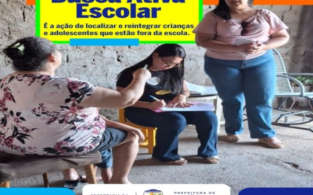 Busca Ativa Escolar alcança avanço significativo nas rematrículas em Glória