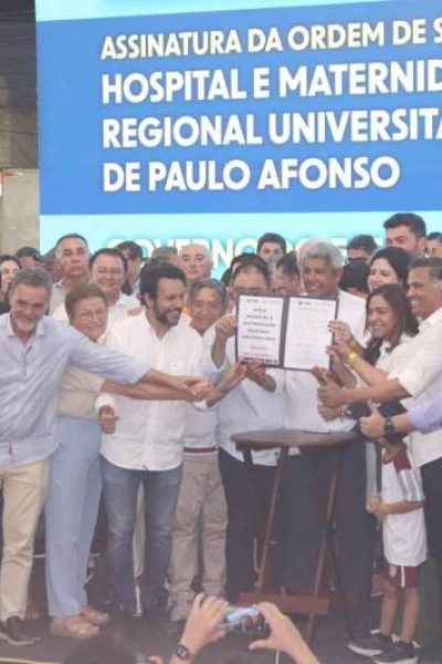 Ministério da Saúde autoriza início das obras do Hospital Universitário de Paulo Afonso (BA)