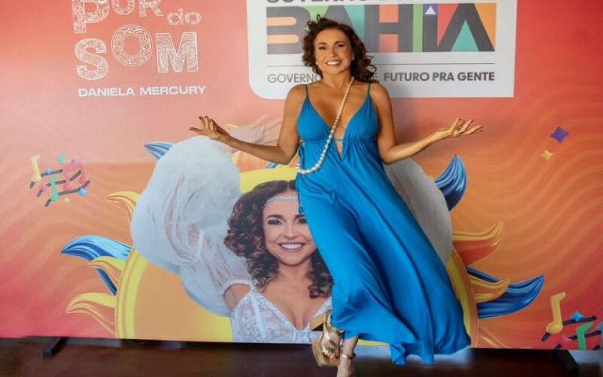 Daniela Mercury confirma Pôr do Som com o patrocínio do Governo da Bahia