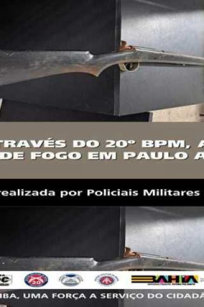 POLICIA MILITAR APREENDE ARMA DE FOGO EM PAULO AFONSO