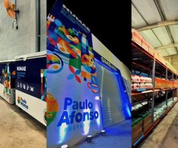 Prefeitura de Paulo Afonso inaugura Núcleo Municipal de Alimentação Escolar para fortalecer a rede de ensino e a agricultura familiar
