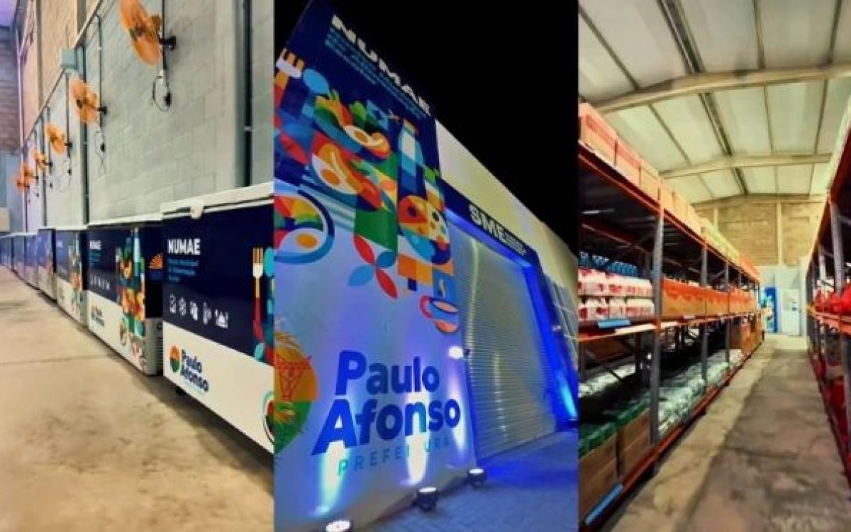 Prefeitura de Paulo Afonso inaugura Núcleo Municipal de Alimentação Escolar para fortalecer a rede de ensino e a agricultura familiar