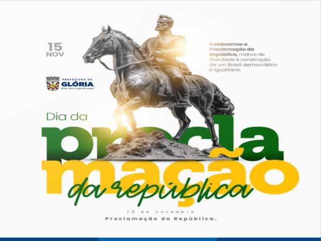 15 de novembro: Proclamação da República