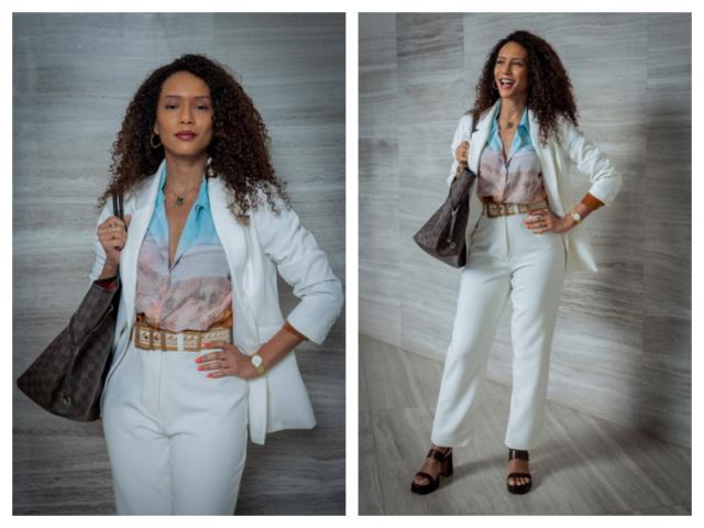 Taís Araujo posa com o novo visual de Raquel em ‘Vale Tudo’