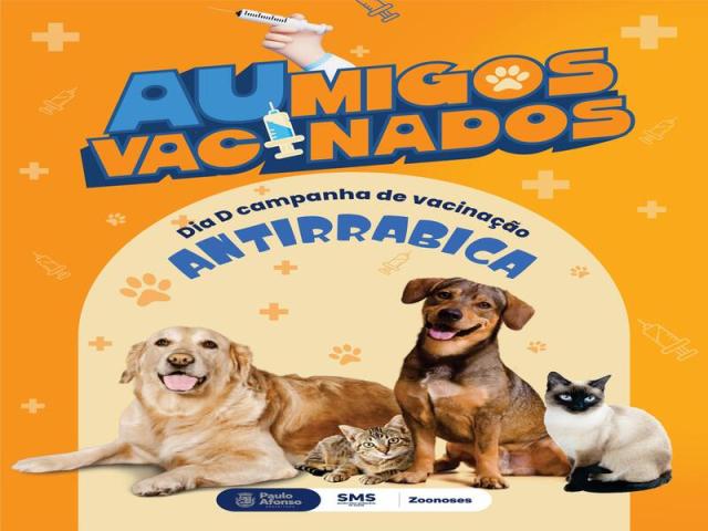 Dia D de Vacinação Antirrábica