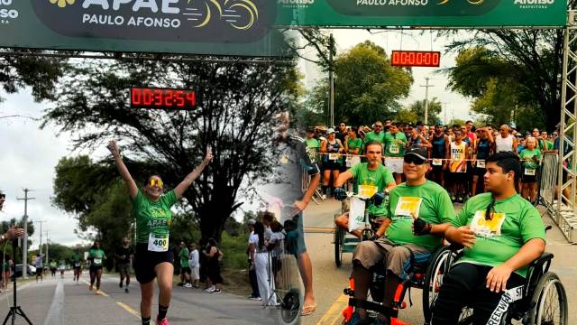 2ª Corrida da APAE de Paulo Afonso promove esporte, inclusão e solidariedade