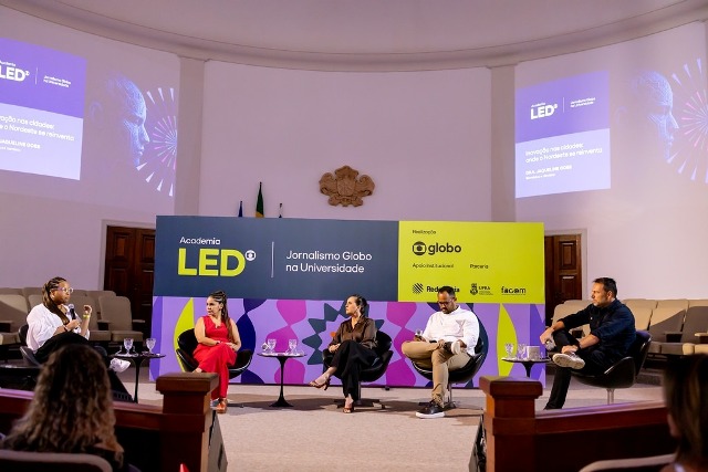 Academia LED Jornalismo Globo na Universidade chega ao Nordeste do Brasil