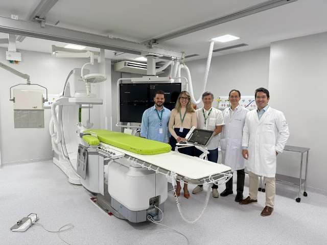 Hospital de Brotas inaugura equipamento de última geração em hemodinâmica