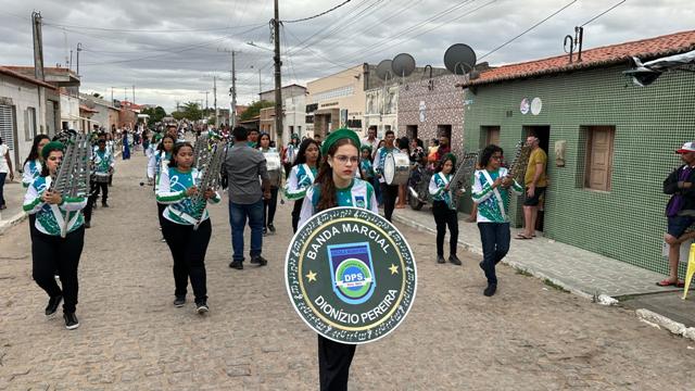 Glória celebra a Independência do Brasil com desfiles cívicos no Distrito Quixaba e na sede do município