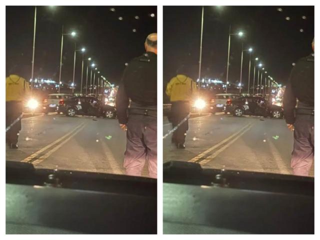 Acidente entre carros mobiliza equipes na BA-210, próximo à ponte do BTN