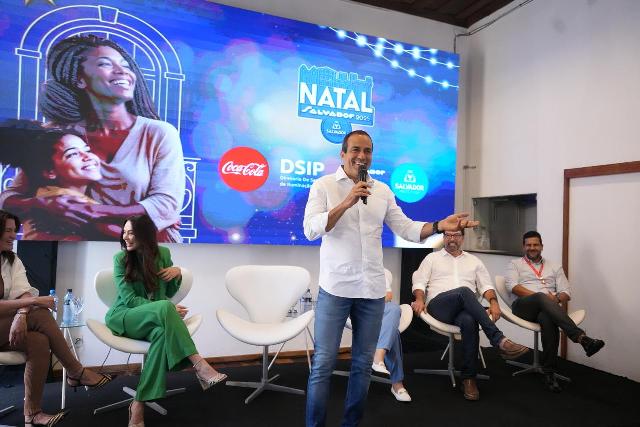 Prefeitura detalha programação do Natal Salvador 2025 e anuncia show de Frei Gilson na Boca do Rio
