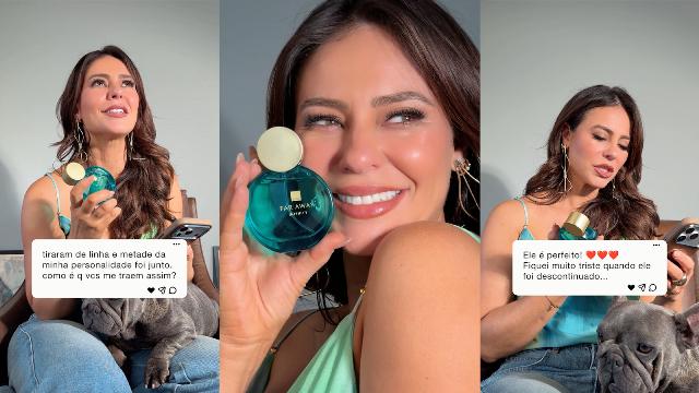 Retorno triunfal! Avon relança Far Away Infinity com endosso de Paolla Oliveira