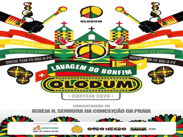 Olodum retorna à Lavagem do Bonfim após 25 anos com grande caminhada percussiva