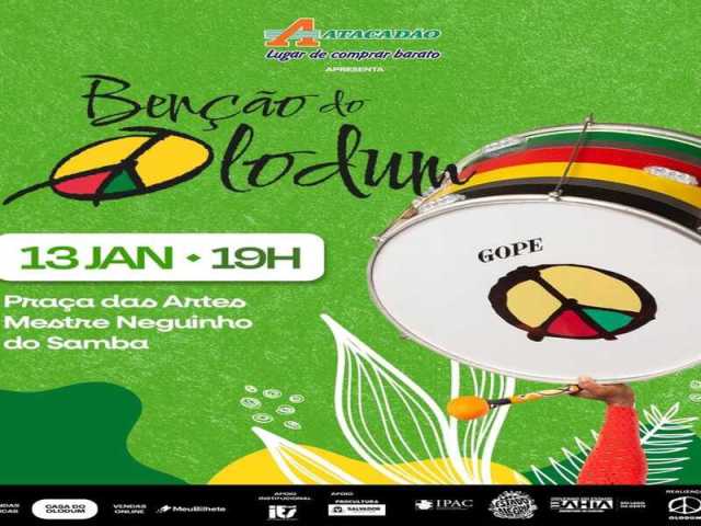 Olodum recebe É o Tchan e Gilmélândia na segunda edição da Benção do Olodum